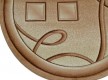 Синтетический ковер Hand Carving 0512 d.beige-brown - высокое качество по лучшей цене в Украине - изображение 5
